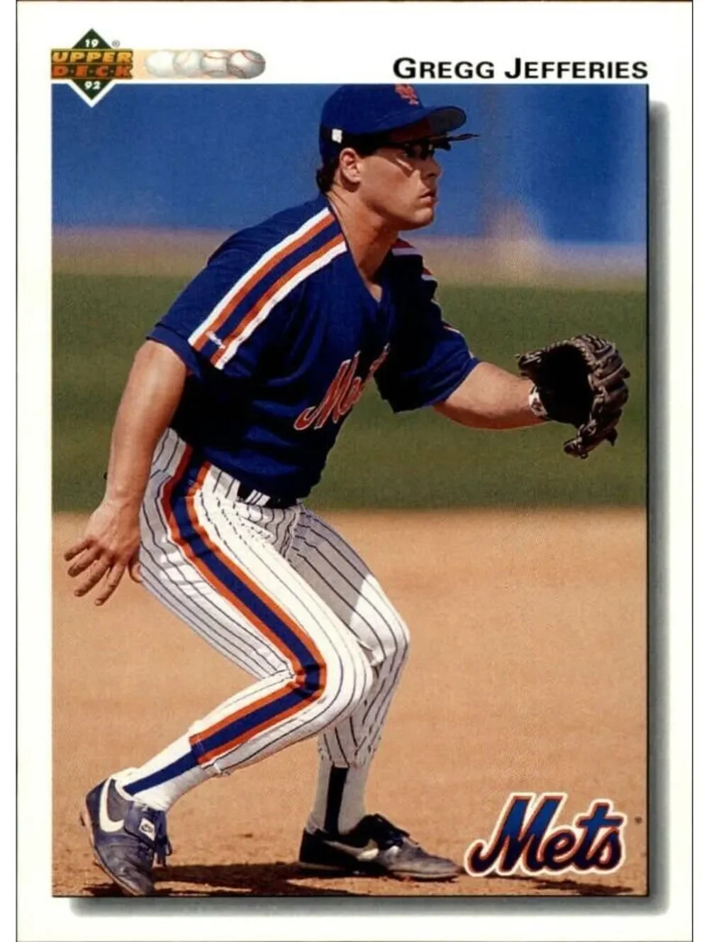 Gregg Jefferies 1992 Upper Deck MLB #133 Baseball Card New York Mets
